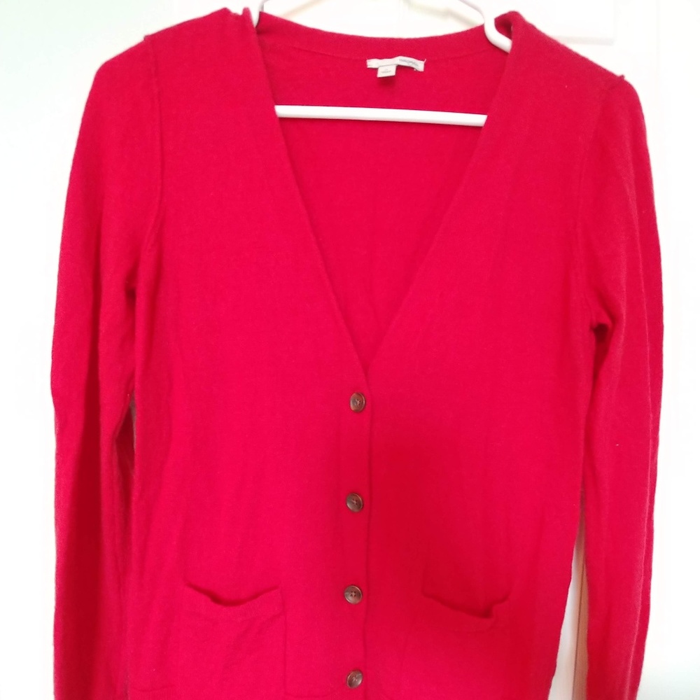 Red Cardigan